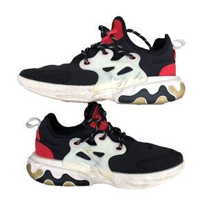 Rare 2019 Nike React Presto Black Phantom Red Size 7